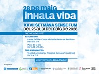 La XXVII Setmana Sense Fum desplega a Badalona diverses activitats per prevenir el consum de tabac