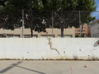 L’Ajuntament de Badalona construeix un nou mur de contenció i una rampa per millorar l’accessibilitat a l'escola Ítaca