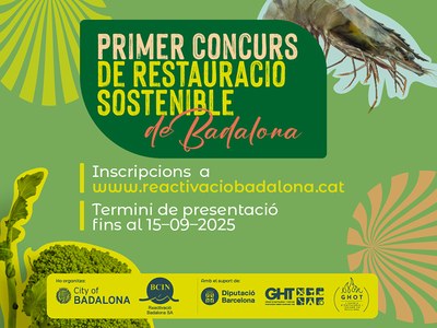L’Ajuntament de Badalona convoca un concurs per promoure la sostenibilitat en la restauració local.