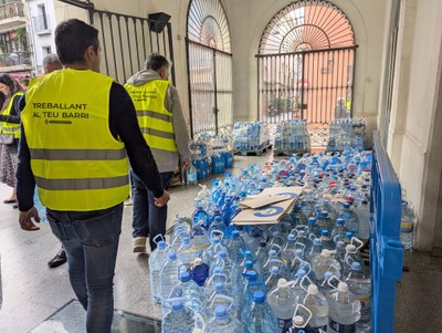 L’Ajuntament de Badalona engega una recollida d'aliments per als afectats de la DANA a la Comunitat Valenciana.
