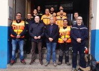 L’Ajuntament de Badalona envia un segon comboi de Protecció Civil per incorporar-se a les tasques d’ajut al municipi valencià de Torrent, afectat per la DANA