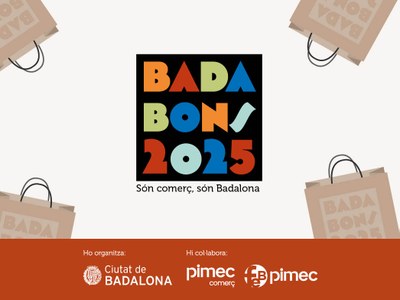 L’Ajuntament de Badalona impulsa una nova edició de la campanya ‘Badabons’ de vals de descompte en el comerç local, restaurants i mercats de la ciutat.