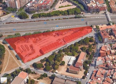 Solar on s'ubicarà el nou complex esportiu.