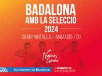 L’Ajuntament de Badalona instal·larà una pantalla gegant a la plaça del President Tarradellas per veure la final de l’Euro2024 que disputaran Espanya i Anglaterra
