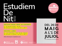 L’Ajuntament de Badalona posa en marxa aquest dimarts 26 de maig el programa ‘Estudiem de Nit’