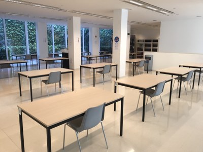 L’Ajuntament de Badalona reobrirà el pròxim 12 d’agost la sala d’estudi del Centre Cultural El Carme.