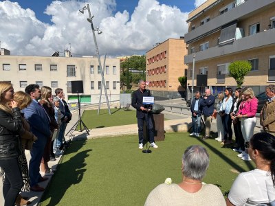 Acte d'homenatge institucional a les víctimes de la fàbrica Haissa.