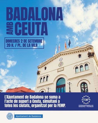 Convocatòria concentració en suport a Ceuta.