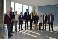 L’Ajuntament i la nova Associació Empresarial Badalona Sud (AEBS) han mantingut avui una reunió de presentació de la nova organització i han abordat les millores que necessita el polígon
