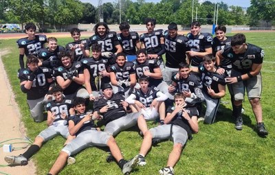 Badalona Dracs Campions Júnior (LNFA) Lliga Nacional Futbol Americà.