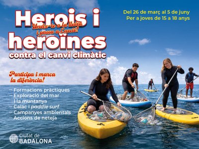 L’Ajuntament organitza activitats per fomentar la consciència ambiental per a joves de Badalona.