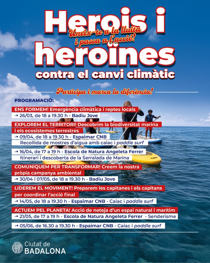 Programa “Herois i heroïnes contra el canvi climàtic”