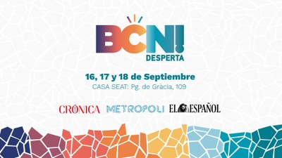 L’alcalde de Badalona participa en la III Edició de “BCN Desperta”, un fòrum organitzat pels mitjans de comunicació Crónica Global, Metrópoli i El Español.