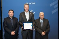 L’alcalde de Badalona rep el premi al Dirigent Institucional de l’Associació Catalana de Dirigents de l’Esport