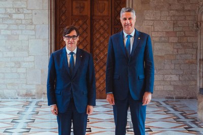 L’alcalde de Badalona s’ha reunit aquesta tarda amb el president de la Generalitat, a qui ha ofert sòl per construir uns nous jutjats i per portar al centre de la ciutat les consultes externes de Can Ruti.