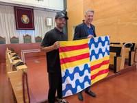 L’alcalde de Badalona, Xavier Garcia Albiol, ha rebut aquest matí Jordi Fernàndez, l’entrenador dels Brooklyn Nets de l’NBA, a la Casa de la Vila