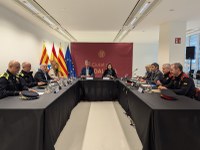 L’alcalde de Badalona, Xavier Garcia Albiol, i la consellera d’Interior i Seguretat Pública, Núria Parlon, acorden intensificar la lluita policial contra les ocupacions, la multireincidència i les armes blanques i de foc