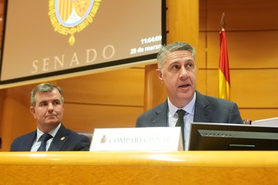 L’alcalde Xavier Garcia Albiol alerta en una compareixença a la Comissió d’Habitatge i Agenda Urbana del Senat que les polítiques actuals estan reduint l’oferta i encarint els preus.