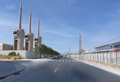 Imatge de com serà la zona d'Eduard Maristany després de les obres.