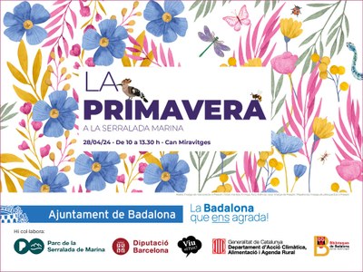 L’entorn de la masia de Can Miravitges acollirà el diumenge 28 d’abril una nova edició de La primavera a la serralada de Marina de Badalona.