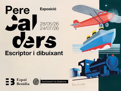 L’exposició “Pere Calders, escriptor i dibuixant” arriba a l’Espai Betúlia de Badalona.