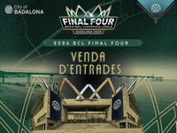 Obert el registre per comprar entrades per a la Final Four de la Basketball Champions League 2026 de Badalona