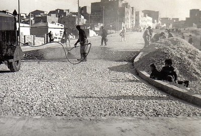 Presentació als alumnes de l’institut La Pineda del curtmetratge “Històries de vida de Lloreda i Sant Crist”.
