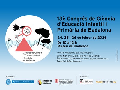 Prop de 350 alumnes presenten els seus projectes de recerca en el 13è Congrés de Ciència d’Educació Infantil i Primària Badalona.