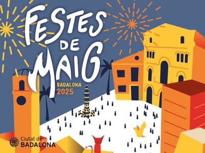 Recta final de les Festes de Maig de Badalona 2025.