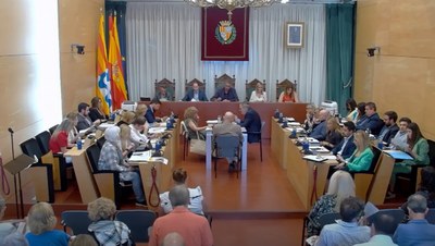 Resum dels acords del Ple de l’Ajuntament de Badalona de l’1 de juliol de 2024.