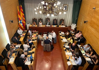 Resum dels acords del Ple de l’Ajuntament de Badalona del 15 de setembre de 2025.