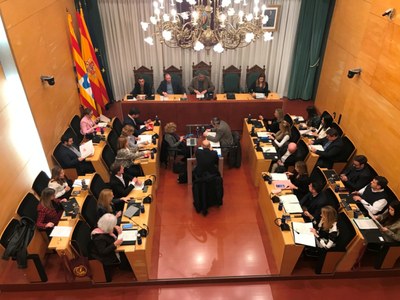 Resum dels acords del Ple de l’Ajuntament de Badalona del 18 de desembre de 2023.