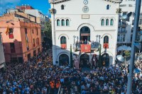 Imatge de la plaça de la Vila. Pregó de les Festes de Maig 2026