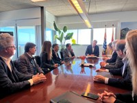 Signat el contracte per a la construcció del nou viaducte ferroviari del canal del Gorg