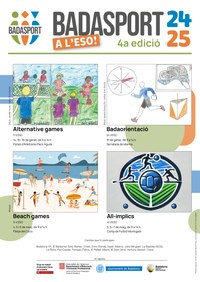 Cartell 4a edició del Badasport a l’ESO