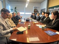 Una delegació sud-coreana visita el port de Badalona 2