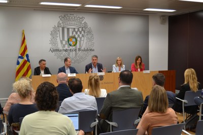 Xavier Garcia Albiol fa balanç del primer any de mandat destacant la recuperació del prestigi de Badalona i la transformació de l’Ajuntament.