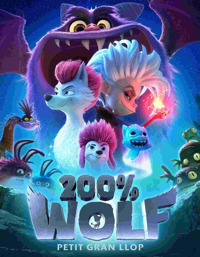 CINC: 200 % Wolf: petit gran llop.