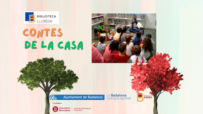 Altres Activitats Contes de la casa - hora del conte - Biblioteca Lloreda.