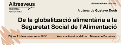 Altres Activitats De la globalització alimentària a la Seguretat Social de l'Alimentació-Altres Veus.
