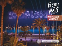 Espectacle de Drons de les Festes de Maig de Badalona 2025