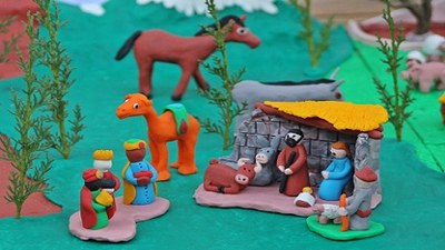 Altres Activitats Fem el pessebre amb plastilina - Taller.