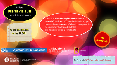 Altres Activitats Fes-te visible! - Taller infantil.