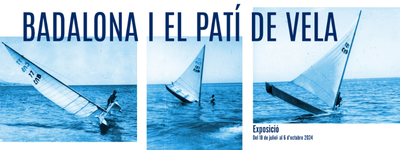 Exposicions Inauguració de l'exposició 'Badalona i el patí de vela'.