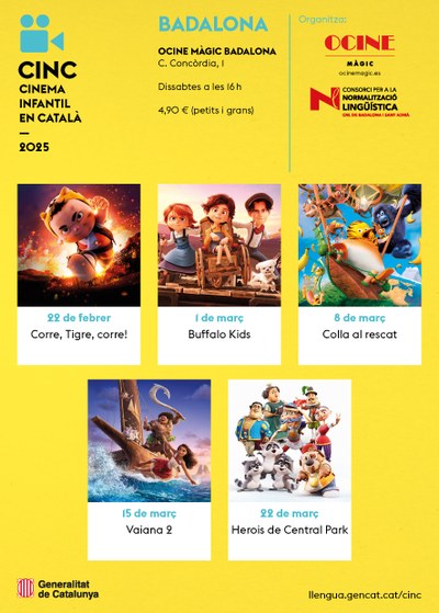 <bound method DexterityContent.Title of <Event at /fs-badalona/badalona/ca/serveis-ajuntament/cultura/agenda/ja-torna-a-ser-aqui-el-cinc-cicle-de-cinema-infantil-en-catala-2>>.