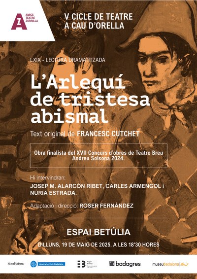 <bound method DexterityContent.Title of <Event at /fs-badalona/badalona/ca/serveis-ajuntament/cultura/agenda/lectura-dramatitzada-larlequi-de-la-tristesa-abismal>>.
