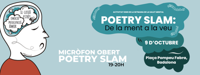 Activitats literàries Poetry Slam: Micròfon Obert.