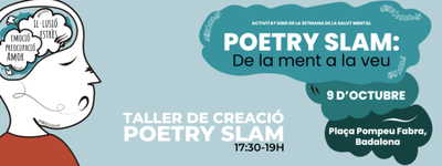 Activitats literàries Poetry Slam: Taller de creació.