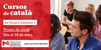 Proves de nivell per als cursos de català del tercer trimestre del curs 2024 - 2025.