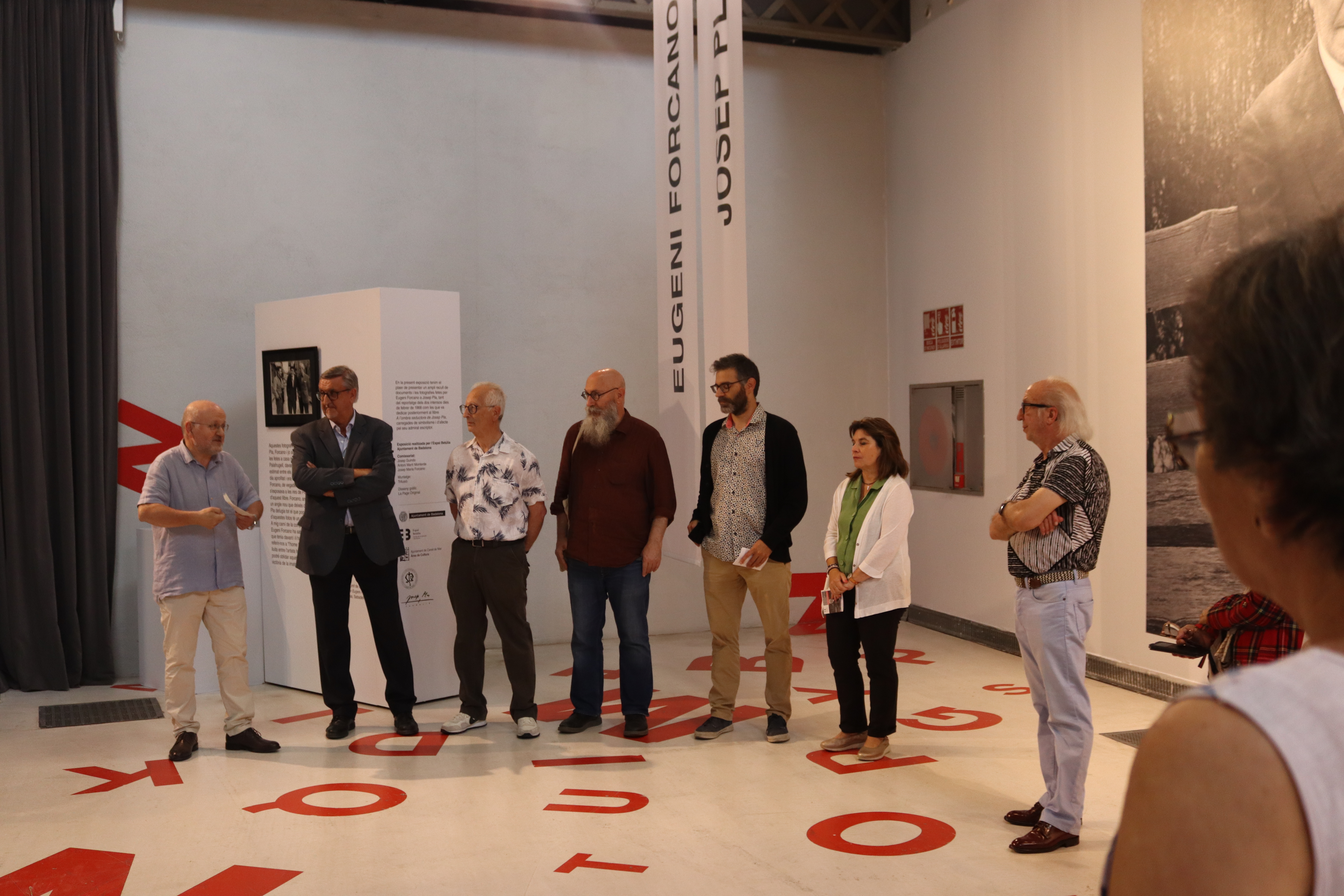 Exposició d'Eugeni Forcano i Josep Pla